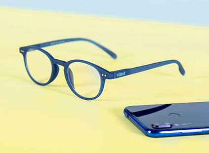 Gafas para ordenador o gafas de luz azul